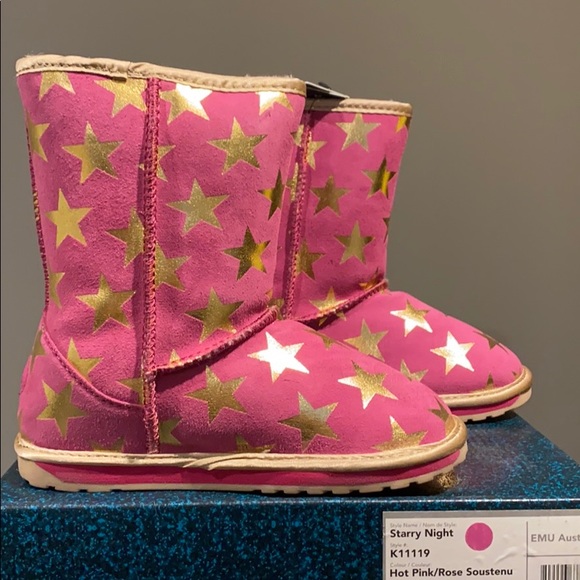 EMU girls starry night boots - Picture 2 of 3